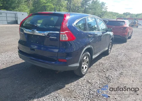 2015 Honda Cr-V Lx z USA, uszkodzony, nr VIN 2HKRM4H34FH605605